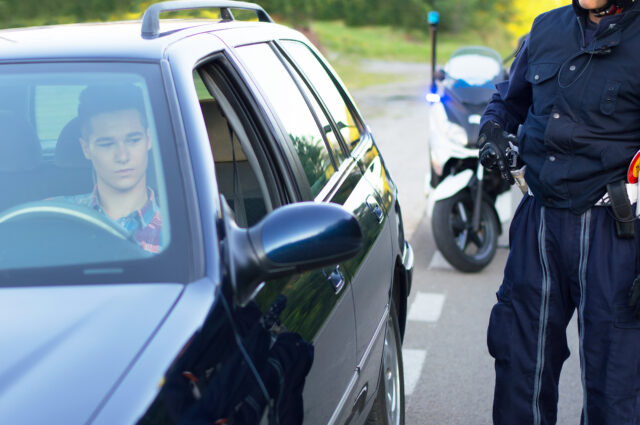 Police vehicle search